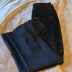 Satin Black Dress Slacks